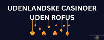 Bitcoin Casino Uden ROFUS Din Guide Til De Bedste Spilmuligheder